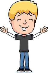 Happy Teen Boy