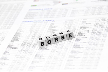 Fototapeta premium Börsensymbol