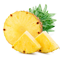pineapple with slices