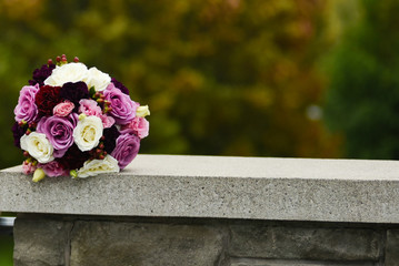 purple bouquet