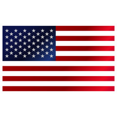 American flag vector.