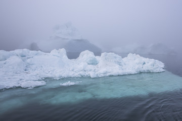 View of iceberg from Greenland.