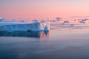 View of the iceberg from Greenland