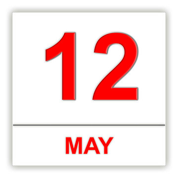 May 12. Day on the calendar.