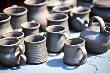Black pottery for sale