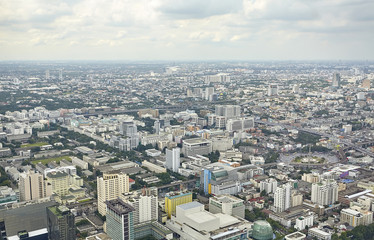 Top view city, Bangkok , Thailand