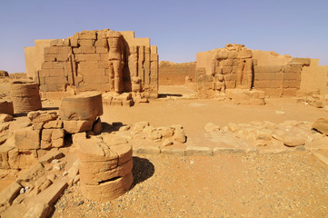 Musawwarat es-Sufra - Meroitic temple complex in modern Sudan. 
