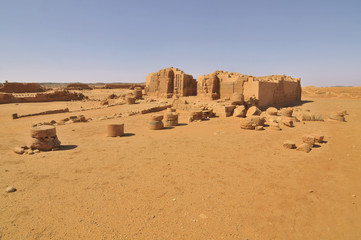 Musawwarat es-Sufra - Meroitic temple complex in modern Sudan.
