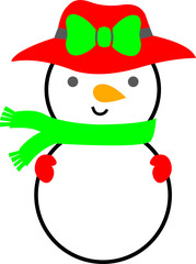 Snow Man for Monogram
