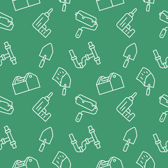 Obraz premium Renovation seamless pattern