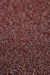 Surface of abrasive material, for processing rusty metal.