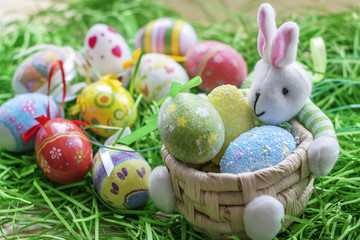 Easter Eggs and bunny