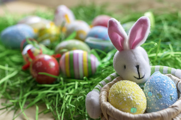 Easter Eggs and bunny