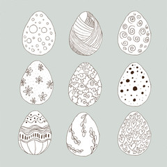 Fototapeta premium Easter Eggs