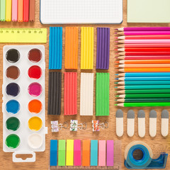 Obraz premium School office supplies 