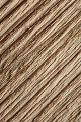 The old wooden surface is photographed macro.