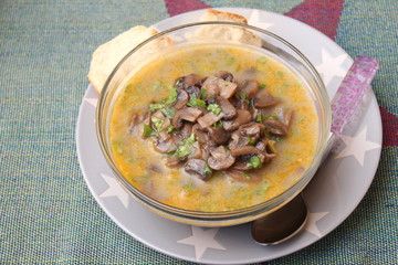 Champignonsuppe