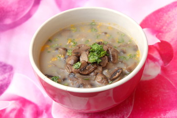 Champignonsuppe