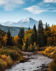 Fototapeten Colorado Autumn Scenic Beauty © Gary