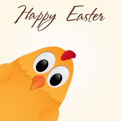 Chicken isolated on white background.Vector illustration.