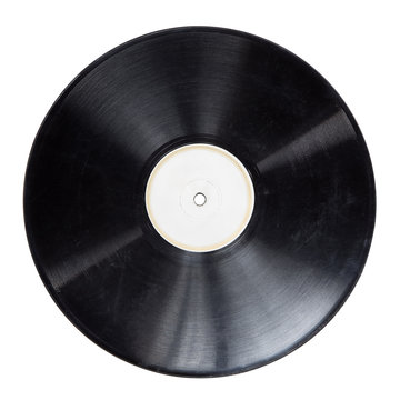 Old vinyl  record