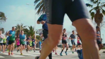 Charity inspired marathon in Barcelona hosts the best runners around the world who compare their strength and stamina