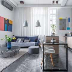 Apartment with living room