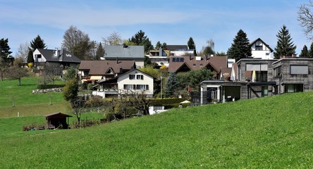 Fototapeta na wymiar suisse ...immobilier