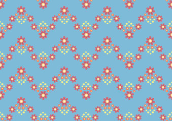 Floral seamless pattern.