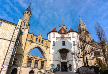 Main entrance of Sigmaringen castle