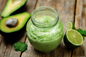 Greek yogurt avocado cilantro lime dressing
