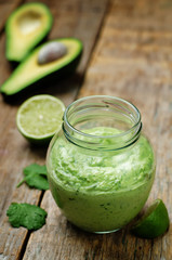 Greek yogurt avocado cilantro lime dressing