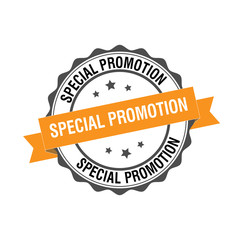 Fototapeta premium Special Promotion stamp illustration