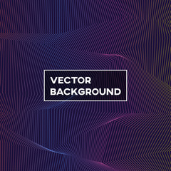 Polylines abstract colorful background.