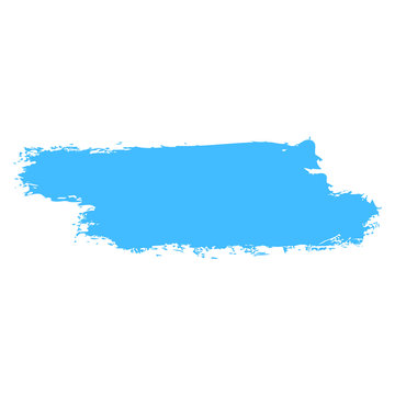 Blue Brushstroke Paint