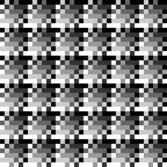 Abstract black white seamless pattern