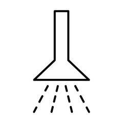  shower outline icon