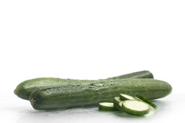 Fresh Sliced Cucumber