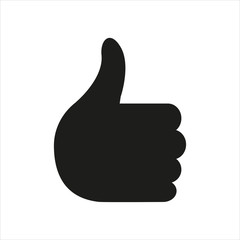 thumbs up icon, vector illustration eps10
