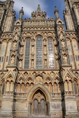 Fototapeta na wymiar cathédrale de Wells au Royaume uni