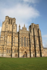 Fototapeta premium cathédrale de Wells au Royaume uni