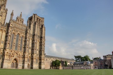 Obraz premium cathédrale de Wells au Royaume uni