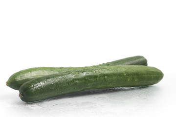 Two Fresh Cucumber