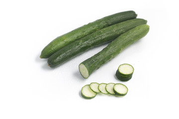 Fresh Sliced Cucumber