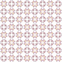 Seamless texture with 3D rendering abstract fractal purple pattern