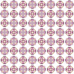 Seamless texture with 3D rendering abstract fractal purple pattern