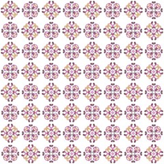 Obraz premium Seamless texture with 3D rendering abstract fractal purple pattern