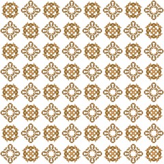 Seamless texture with 3D rendering abstract fractal orange pattern