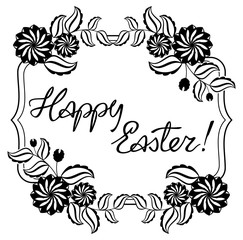 Artistic written greeting text 