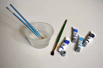 Materiales de acuarela